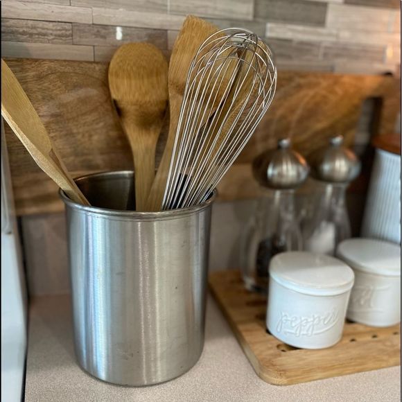 unknown Kitchen Brushedstainless Steel Kitchen Utensil Holder Countertop 6x5 Poshmark